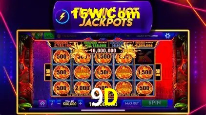 Slots com jackpots e giros grátis na 9D